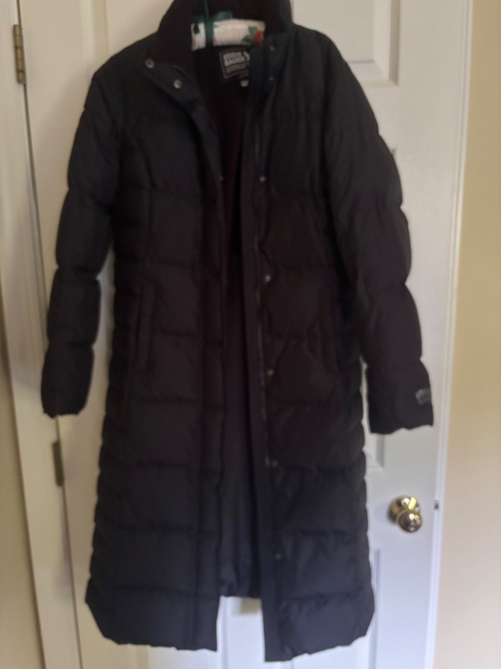 Eddie Bauer Long Down Parka Coat 650 Fill